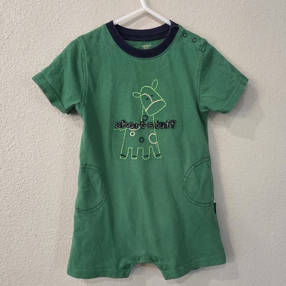 Baby "Short Stuff" Romper - Picture 1 of 4